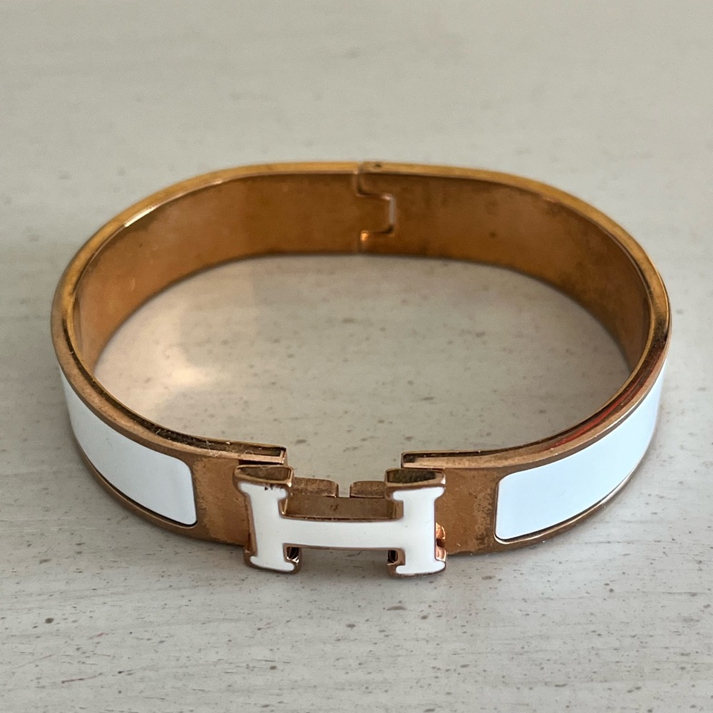White bracelet
